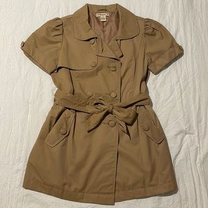 Vintage Nylon Double Breast Blazer